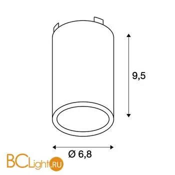 Спот (точечный светильник) SLV Barro 116202 - Фото 0