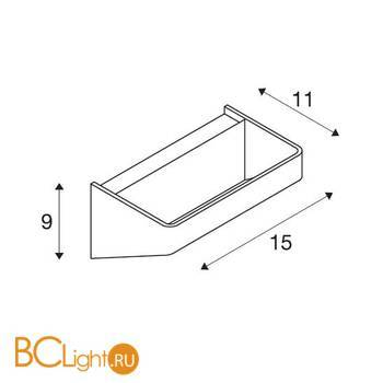 Настенный светильник SLV Dacu 151471 - Схема