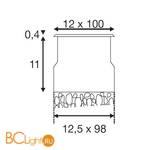 Встраиваемый спот (точечный светильник) SLV Dasar 230110 - Схема
