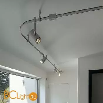 Шинопровод однофазный SLV Easytec II 184022 2м серебристо-серый с заглушками - Фото 0