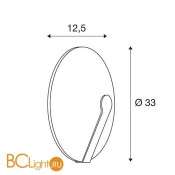 Настенно-потолочный светильник SLV Indi 133931 - Схема
