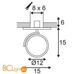 Встраиваемый светильник SLV Kalu 113356 - Схема