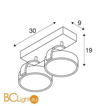 Спот (точечный светильник) SLV Kalu 147261 - Схема
