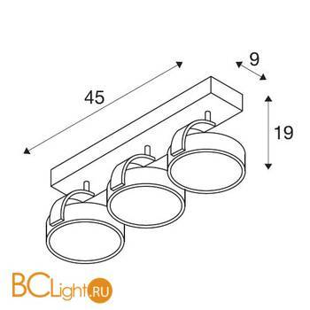Спот (точечный светильник) SLV Kalu 147276 - Схема