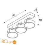 Спот (точечный светильник) SLV Kalu 147321 - Схема