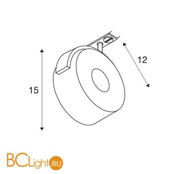 Трековый светильник SLV Kalu track 143731 - Схема