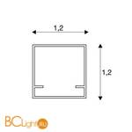 Профиль прозрачный SLV Kenai 214100 - Схема