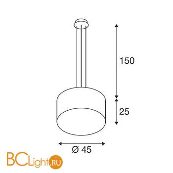Подвесной светильник SLV Lasson 155300 - Схема