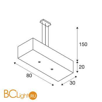 Подвесной светильник SLV Lasson 155290 - Схема