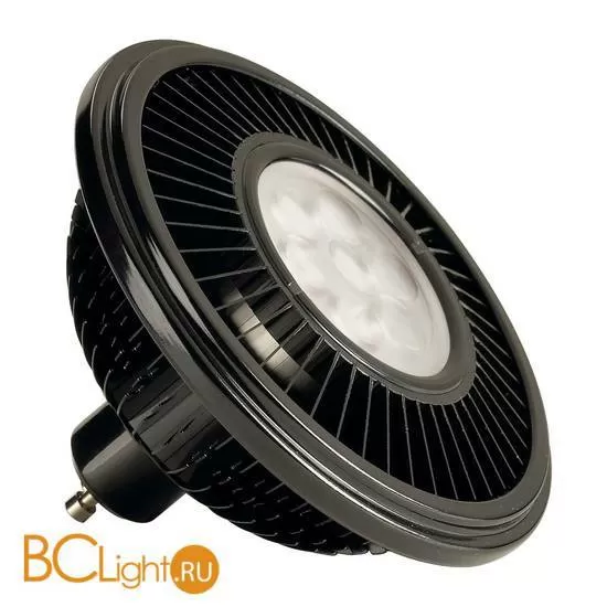  SLV LED lamps 570502 lamp, black, 17W, 30°, 2700K, dimmable
