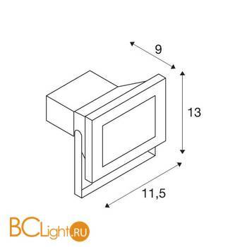 Садово-парковый фонарь SLV LED 231102 - Схема
