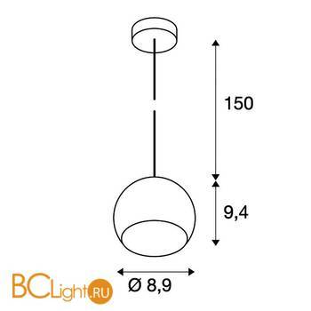 Подвесной светильник SLV Light eye 133495 - Схема