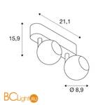 Спот (точечный светильник) SLV Light eye 149070 - Схема