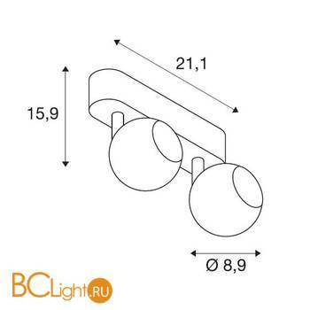 Спот (точечный светильник) SLV Light eye 149071 - Схема
