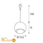 Трековый светильник SLV Light eye 185590 - Схема