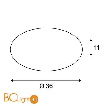 Потолочный светильник SLV Lipsy 134050 - Схема