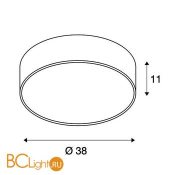 Потолочный светильник SLV Medo 135071 - Схема