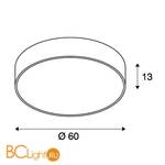 Потолочный светильник SLV Medo 135124 - Схема