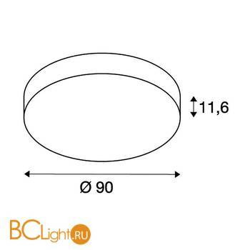 Встраиваемый светильник SLV Medo 135160 - Схема