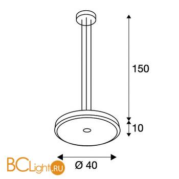 Подвесной светильник SLV Sphera 133341 - Схема