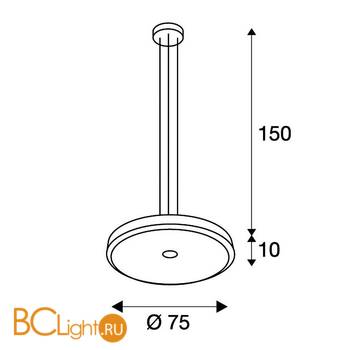 Подвесной светильник SLV Sphera 133351 - Схема