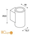 Накладной точечный светильник SLV Supros 114191 - Схема