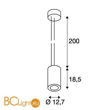 Подвесной светильник SLV Supros 133110 - Схема