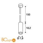 Подвесной светильник SLV Supros 133120 - Схема