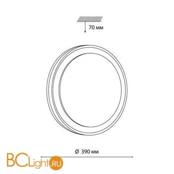 Потолочный светильник Sonex AKUNA 7620/DL - Фото 0