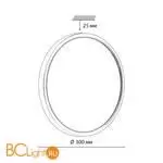 Потолочный светильник Sonex ALFA BLACK 7660/24L - Фото 1