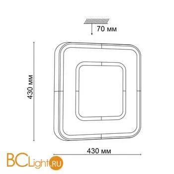 Потолочный светильник Sonex ARTI 3047/DL - Фото 0