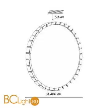 Потолочный светильник Sonex ATABI GOLD 7648/EL - Фото 0