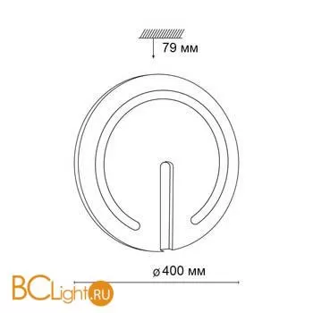 Потолочный светильник Sonex BUTTON 3041/DL - Фото 0