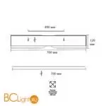 Потолочный светильник Sonex CORAGGIO 7721/120L - Фото 1