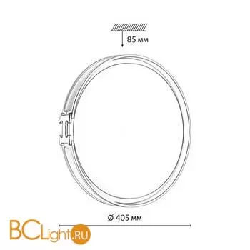 Потолочный светильник Sonex FAVEMO BLACK 7667/DL - Фото 1