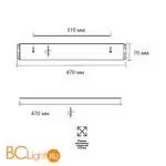 Потолочный светильник Sonex FELICE 7722/65L - Фото 1