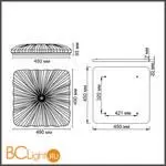 Потолочный светильник Sonex FORTUNA 7730/72L - Фото 0