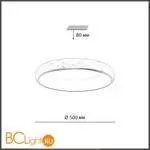 Потолочный светильник Sonex LACUNA 7772/56L - Фото 0