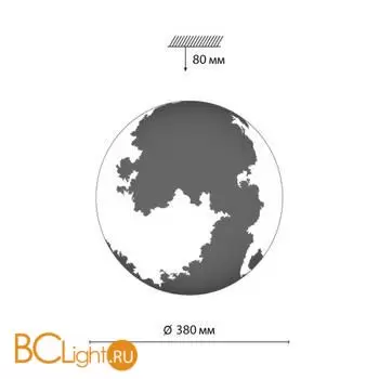 Потолочный светильник Sonex MOON 3084/DLN - Фото 0