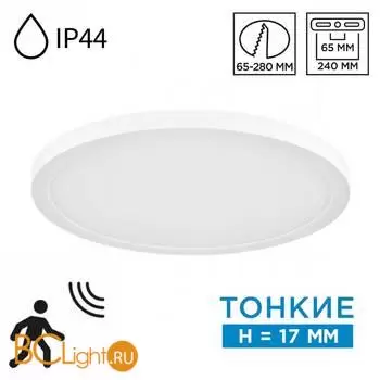 Потолочный светильник Sonex NEBULA WHITE 7790/24L