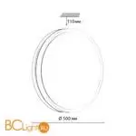 Потолочный светильник Sonex NOHAVA BROWN 7668/EL - Фото 0