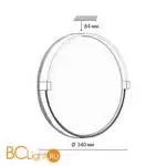 Потолочный светильник Sonex OLIDI WHITE 7646/CL - Фото 0