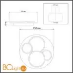 Потолочный светильник Sonex PINE 7734/60L - Фото 0