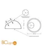 Потолочный светильник Sonex PLUTO BLACK 7658/11L - Фото 0