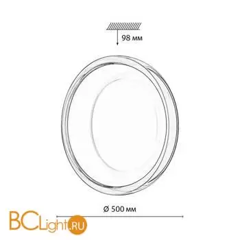Потолочный светильник Sonex PORTMAN 7778/ELN - Фото 1
