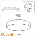 Потолочный светильник Sonex QUASAR 7755/36L - Фото 0