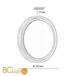 Потолочный светильник Sonex RUX WOOD 7640/AL - Фото 1