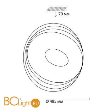 Потолочный светильник Sonex SEKA 3027/EL - Фото 0