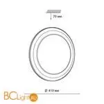 Потолочный светильник Sonex SETTA 7617/DL - Фото 0