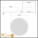 Потолочный светильник Sonex SHIMMERS 7736/60L - Фото 0